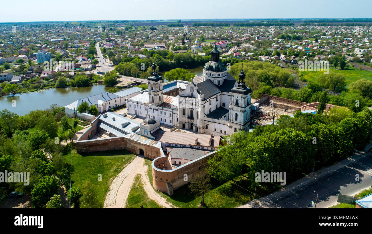 berdichev Aerial view of Monastery of the bare Carmelites in Berdichev, Ukraine Stock  Photo - Alamy