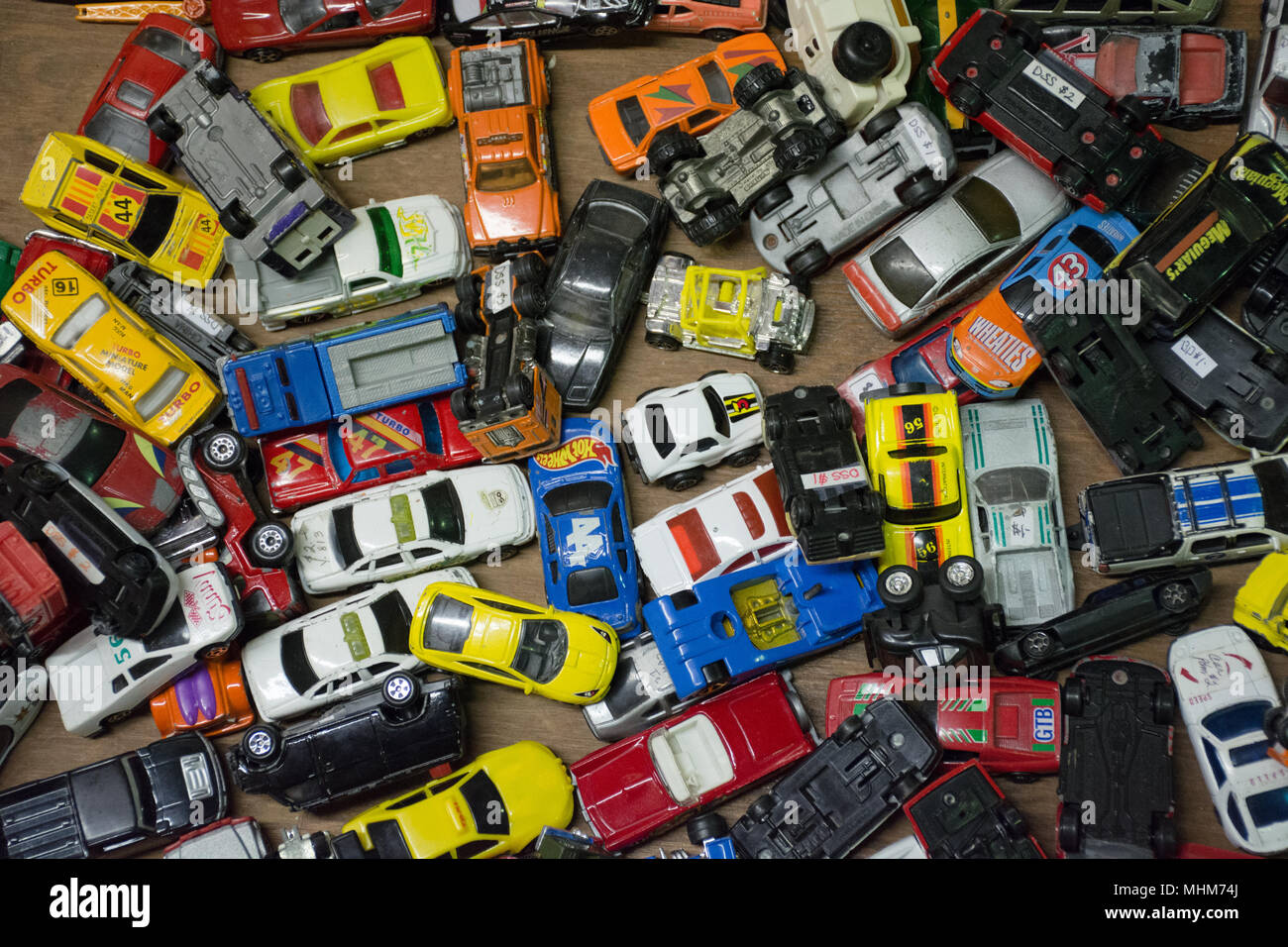 Toy cars for sale at Oldies in Newburyport, MA Stock Photo Alamy