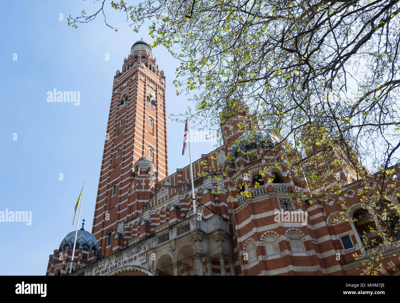 Westminster Cathedral, Victoria Street, Victoria, City of Westminster, Greater London, England, United Kingdom Stock Photo