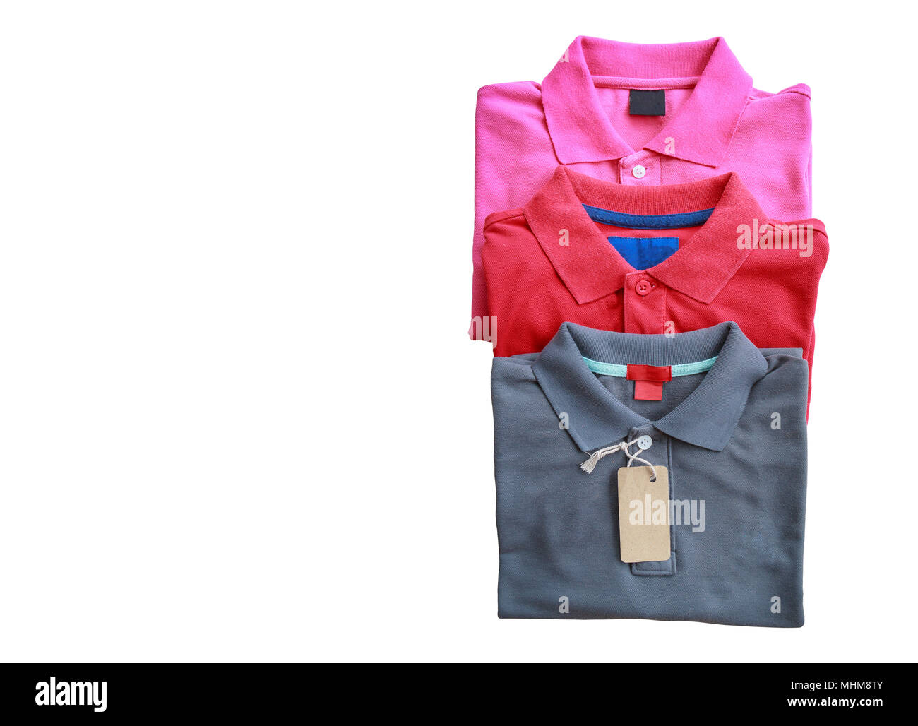 polo shirts display