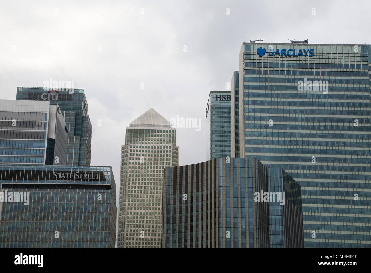 Barclays canary wharf 2018 hi-res stock photography and images - Alamy