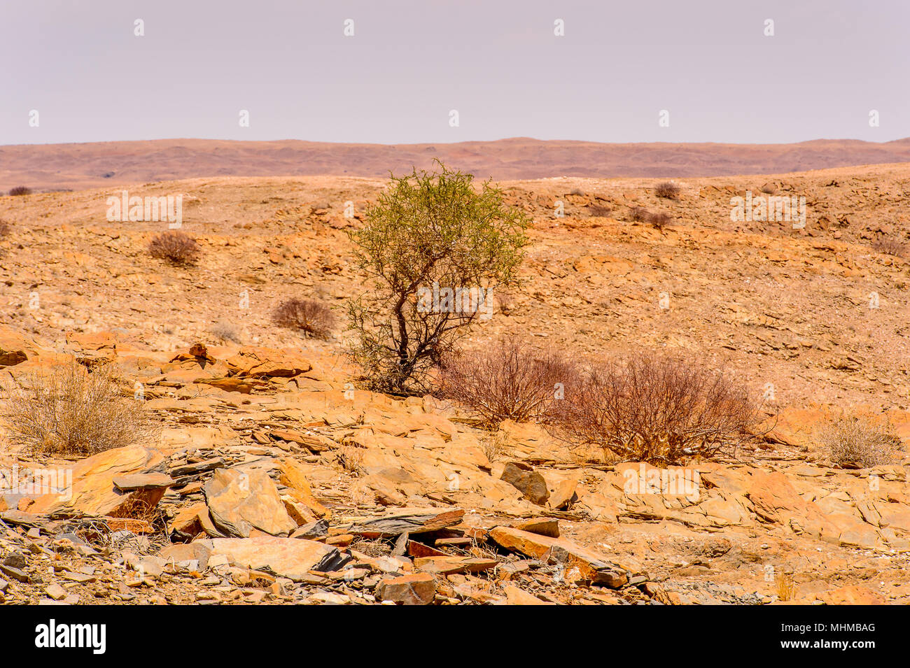 Beautiful landscape of Namibia Stock Photo