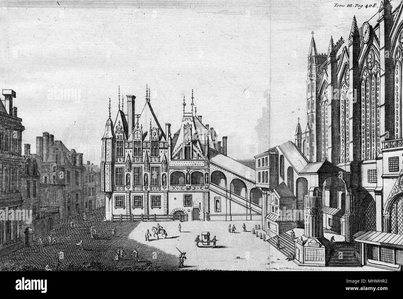 Date: 17th century Stock Photo