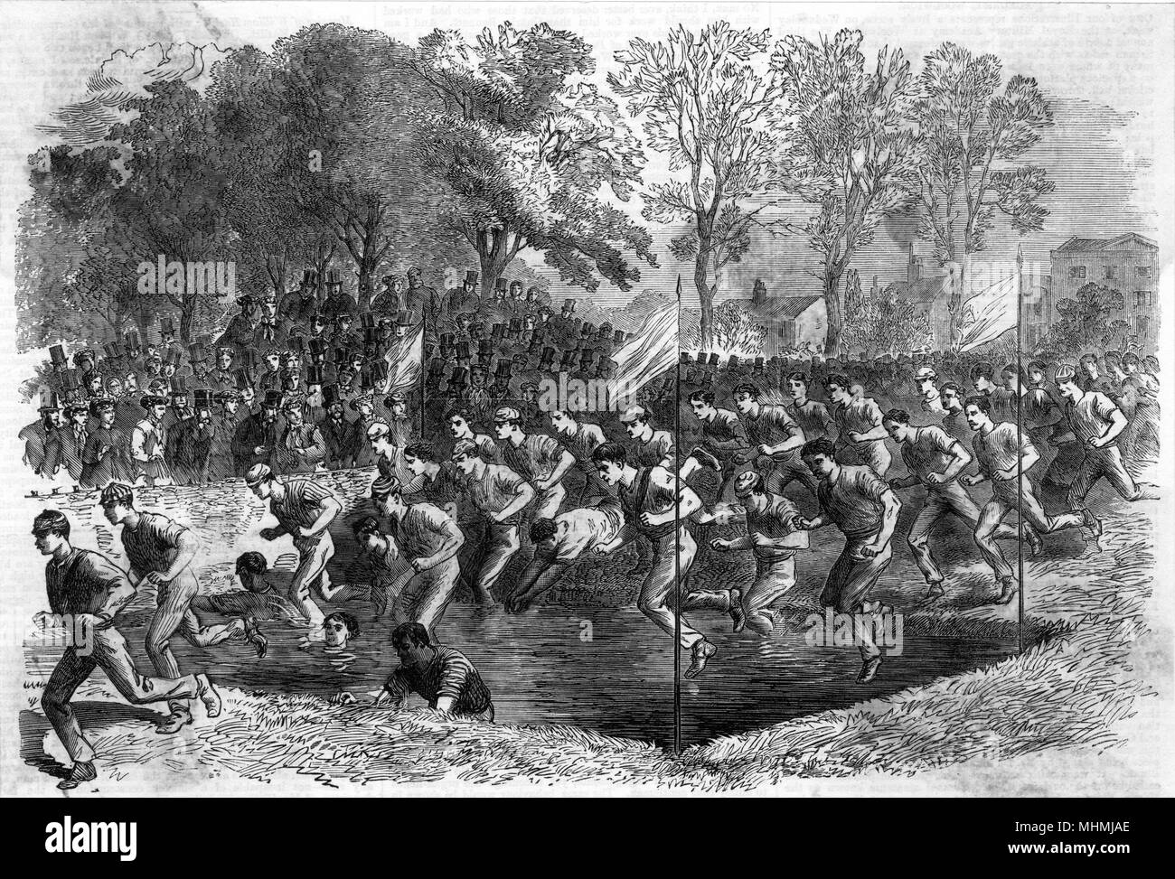 running-at-woolwich-1867-stock-photo-alamy