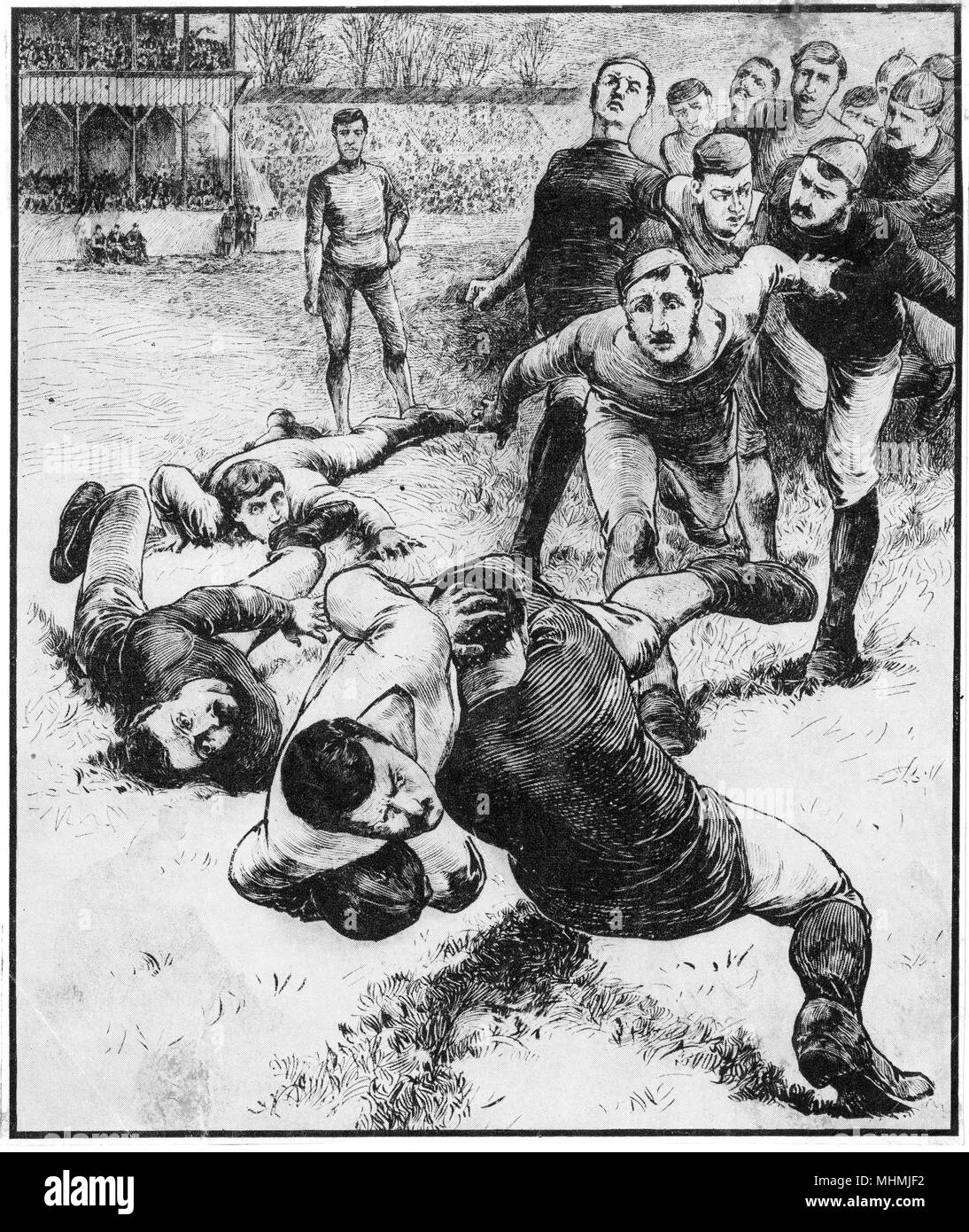 A Tackle Date: 19th Century Stock Photo