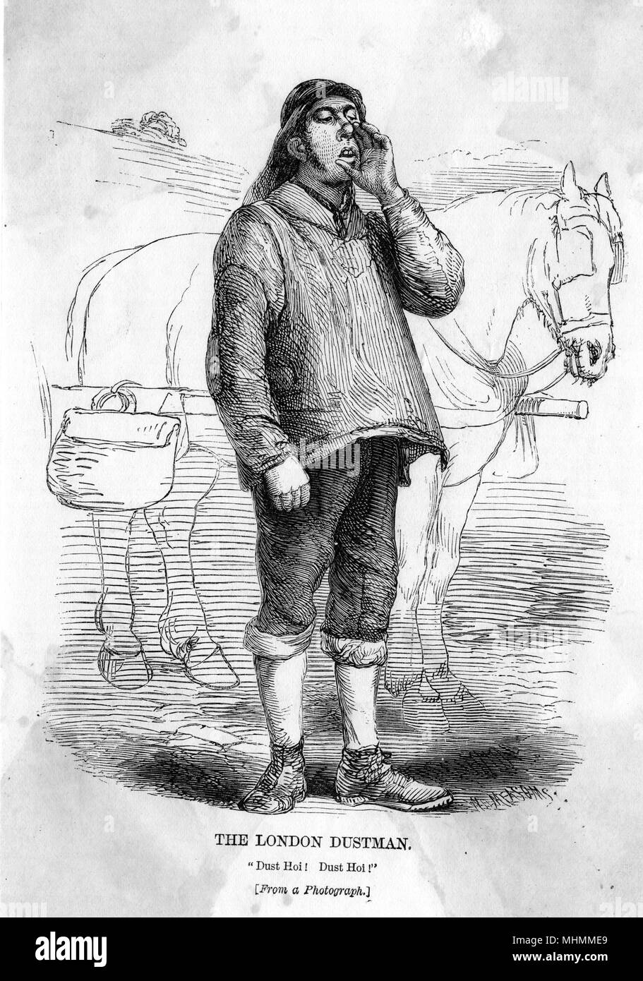 Dustman dustmen Black and White Stock Photos & Images Alamy