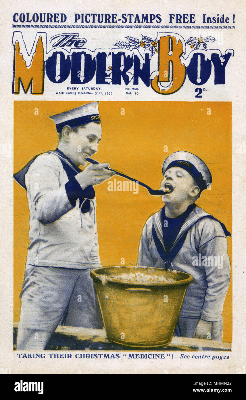 The Modern Boy front cover - Naval Stock Photo