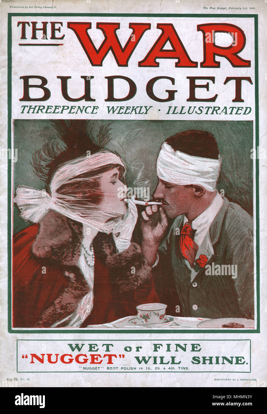 The War Budget - Smokes for Tommy Stock Photo