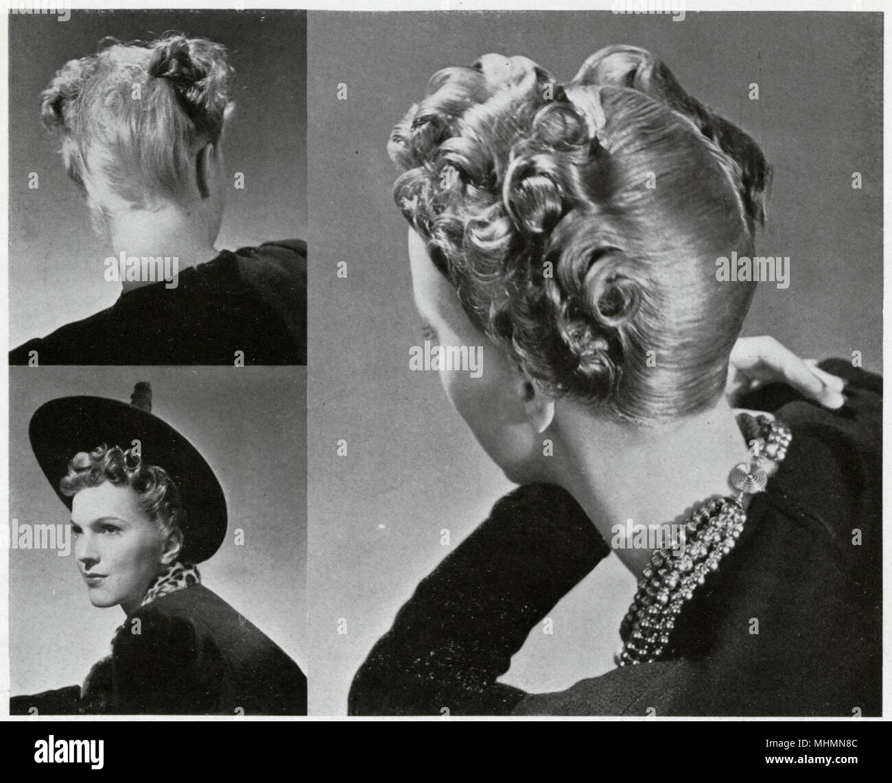 1930s hairstyle stock photos & 1930s hairstyle stock images