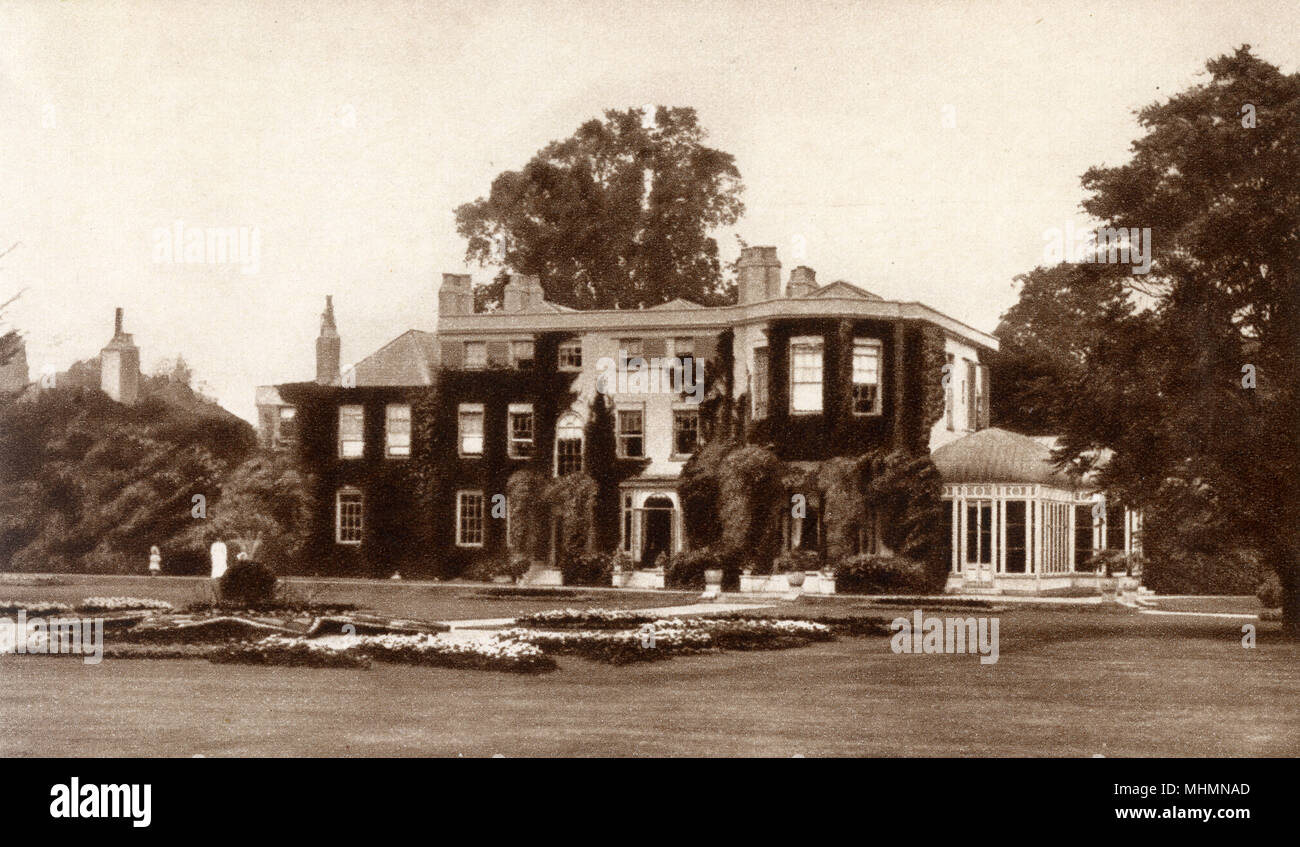 White Lodge, Richmond, Surrey - Former Royal Residence Stock Photo