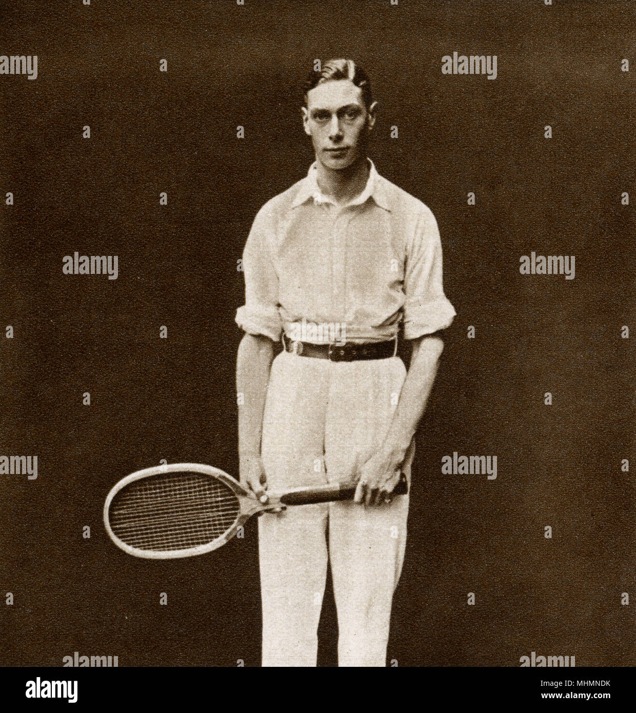 Albert, Duke of York - Tennis at Queen's Club Stock Photo