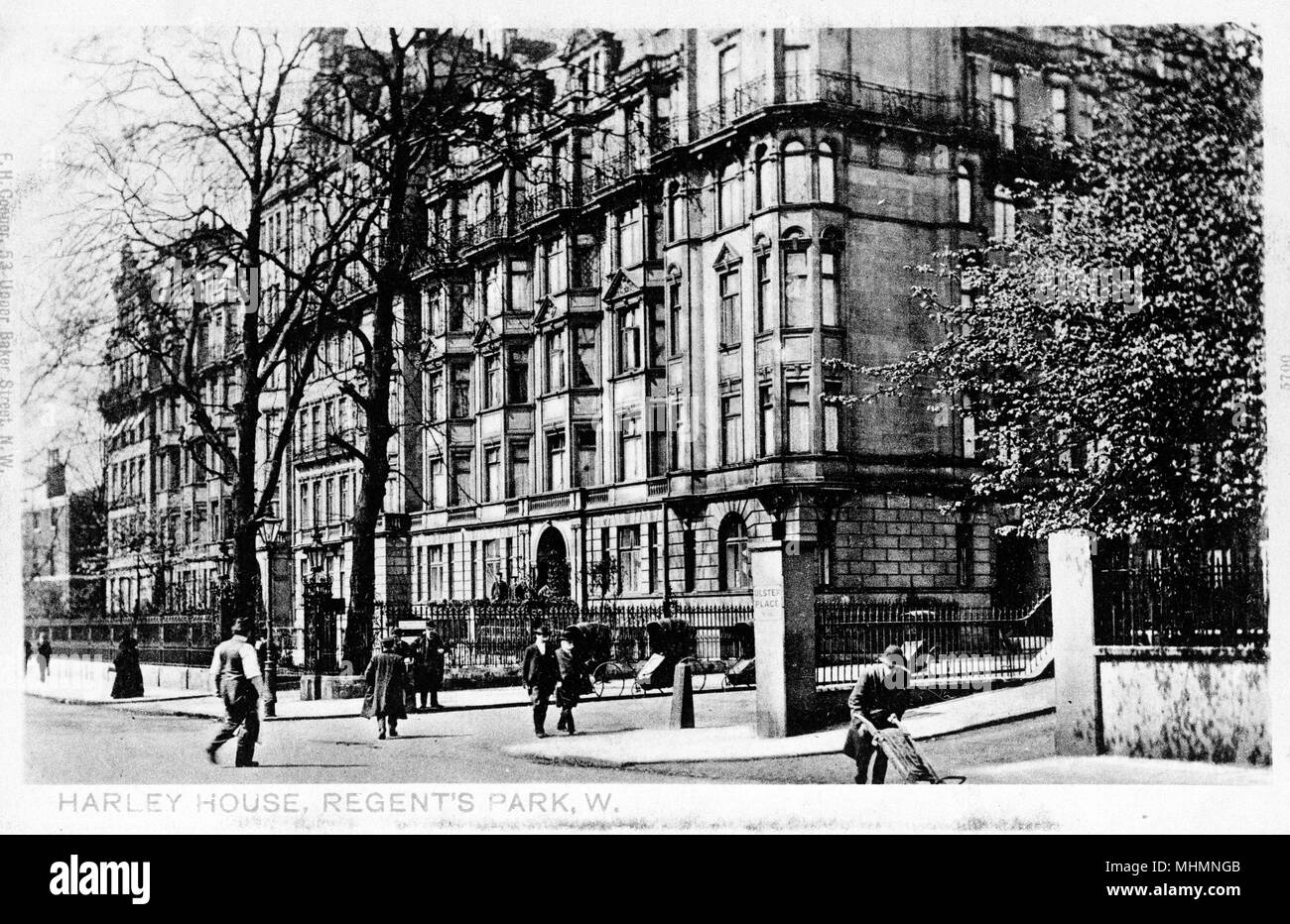 Harley House, Marylebone Road, London NW1 Stock Photo Alamy