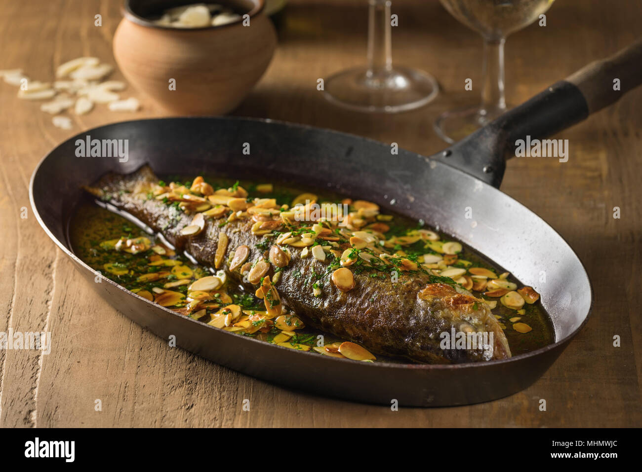 Truite amandine hires stock photography and images Alamy