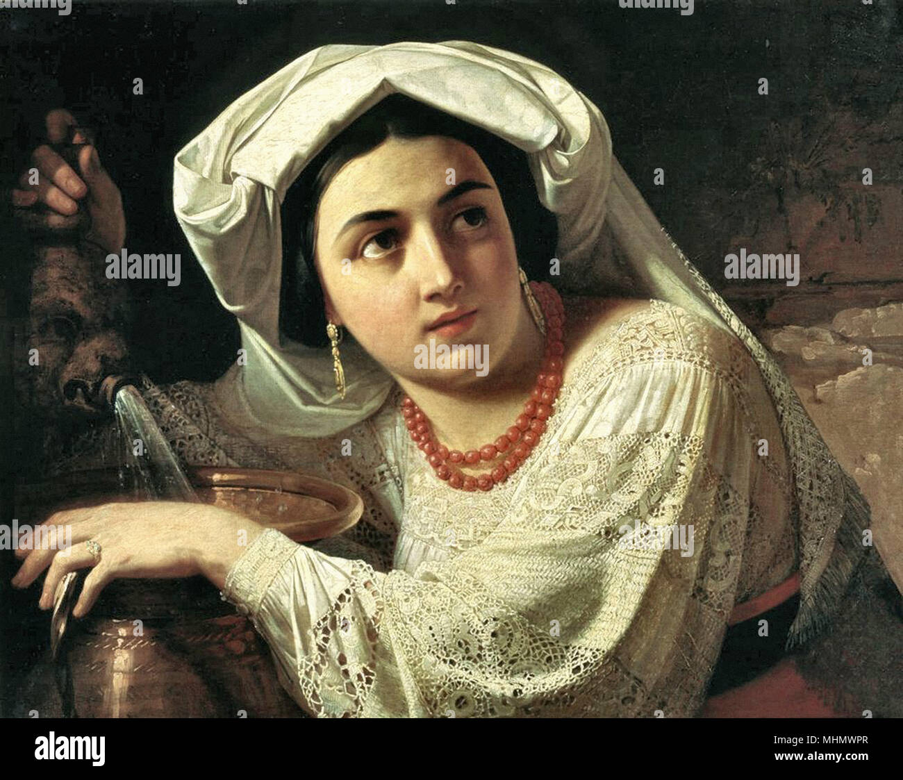 Italian school painting xix hi-res stock photography and images - Alamy