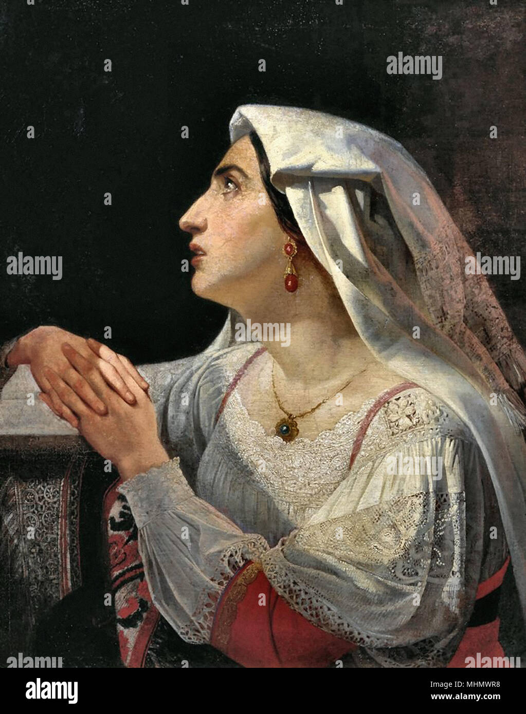 Italian school painting xix hi-res stock photography and images - Alamy