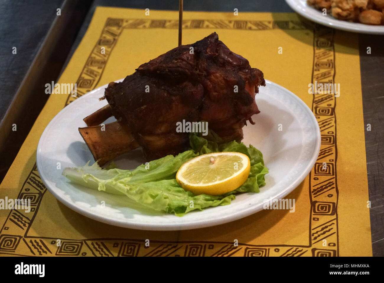 pork leg Italian Panini Stock Photo Alamy