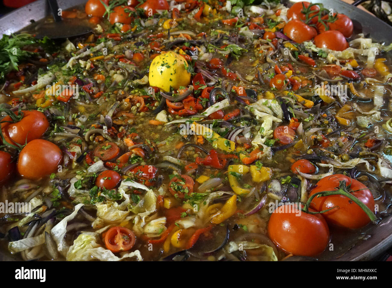 pepperoni pepper on cooking grill Stock Photo Alamy