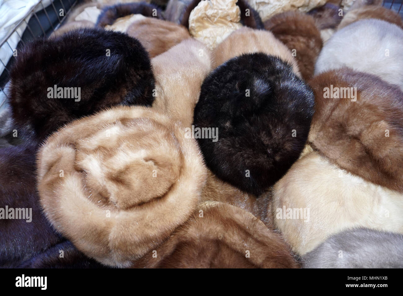 mink hats for sale