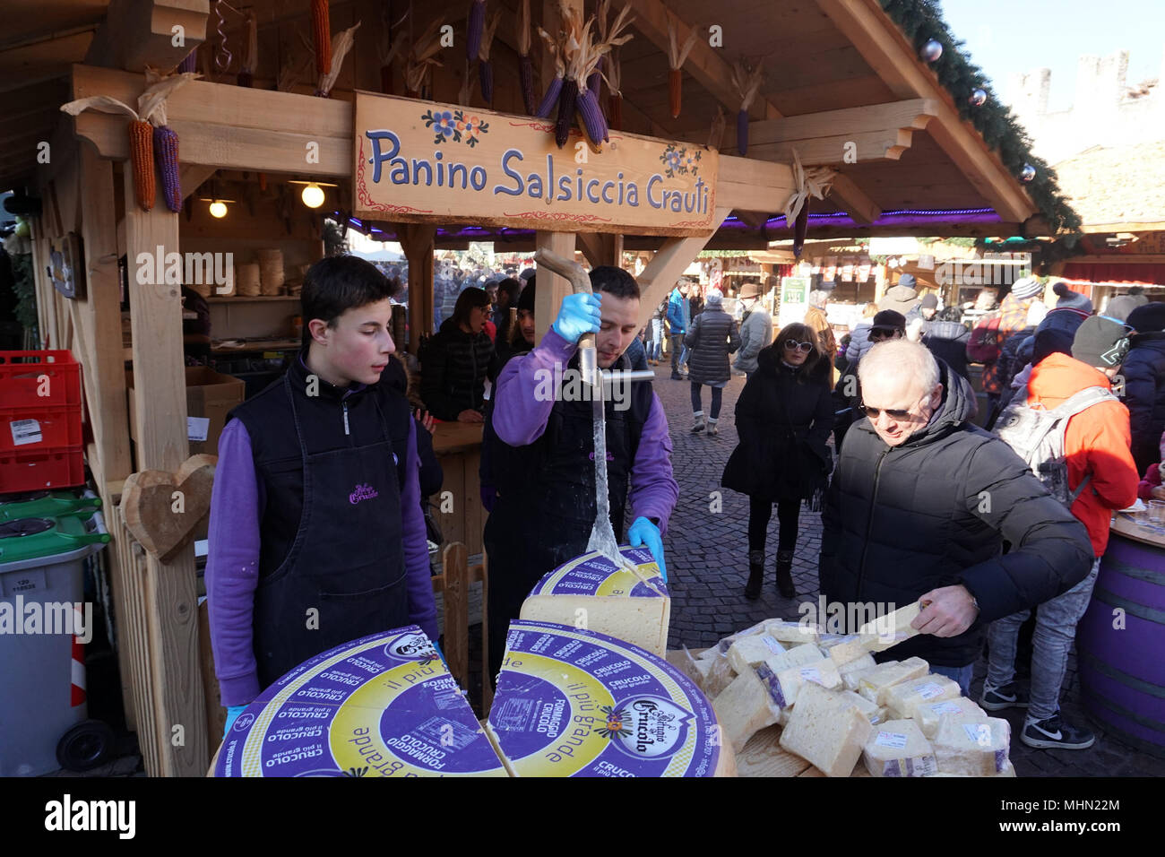 Trento italy christmas markett
