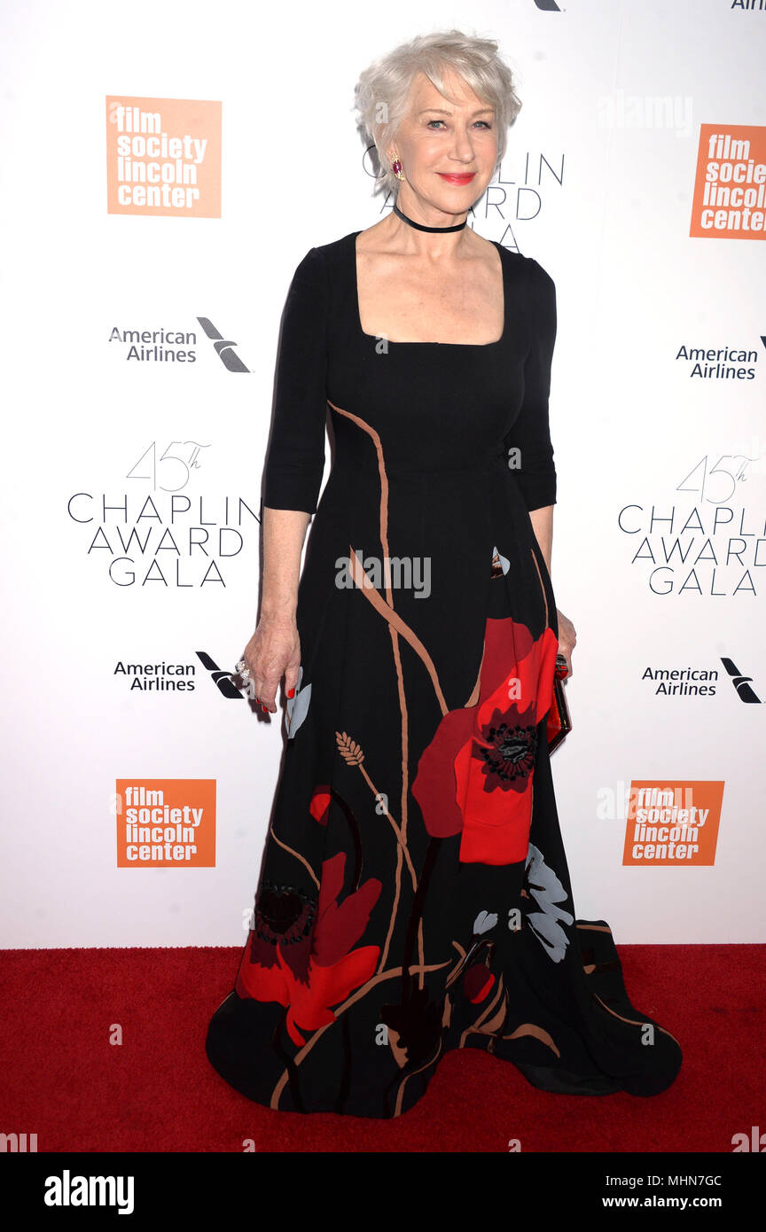 Helen Mirren attending the 45th Chaplin Award Gala at Alice Tully Hall
