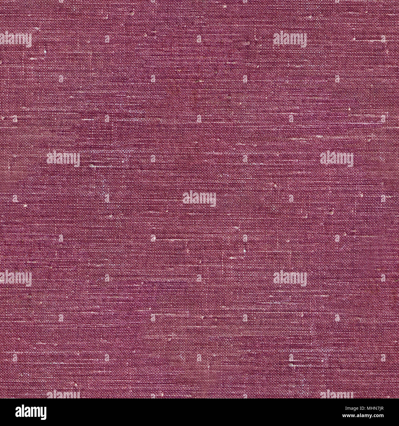 Seamless texture of blank piece of ruby coarse cloth, natural rustic