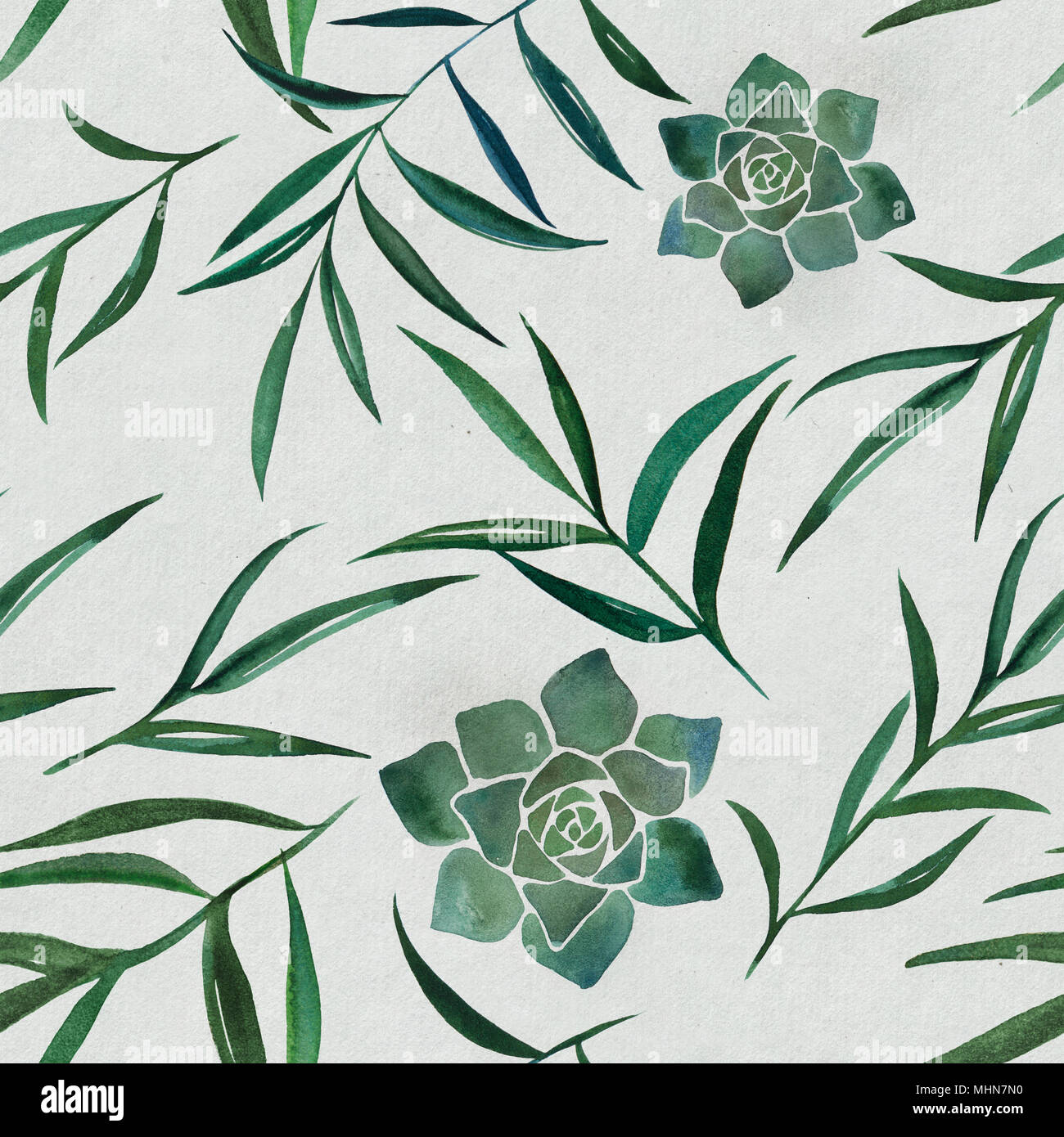 2d Hand Drawn Watercolor Seamless Background Colorful Yucca Branch With Succulent Illustration On Old Vintage Fibrous Paper Pattern For Textile Stock Photo Alamy Searchable galleries include animals, plants, techniques, artists names, books titles, and much. alamy