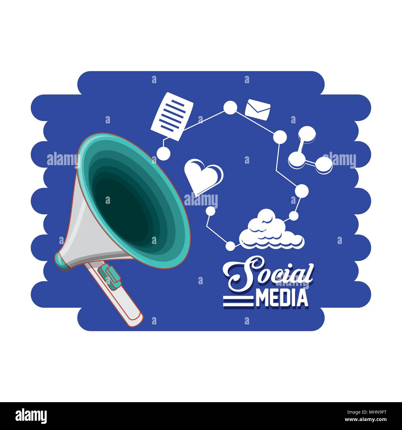 social media set icons vector illustration design Stock Vector Image ...