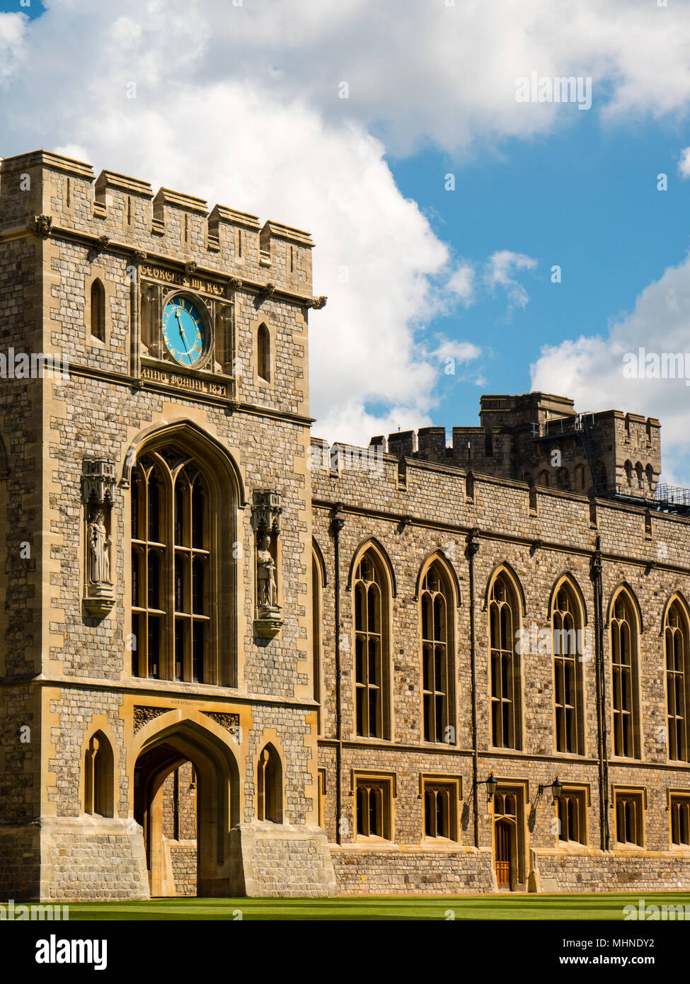 State Apartments, Windsor Castle, Windsor, England, UK, GB Stock Photo