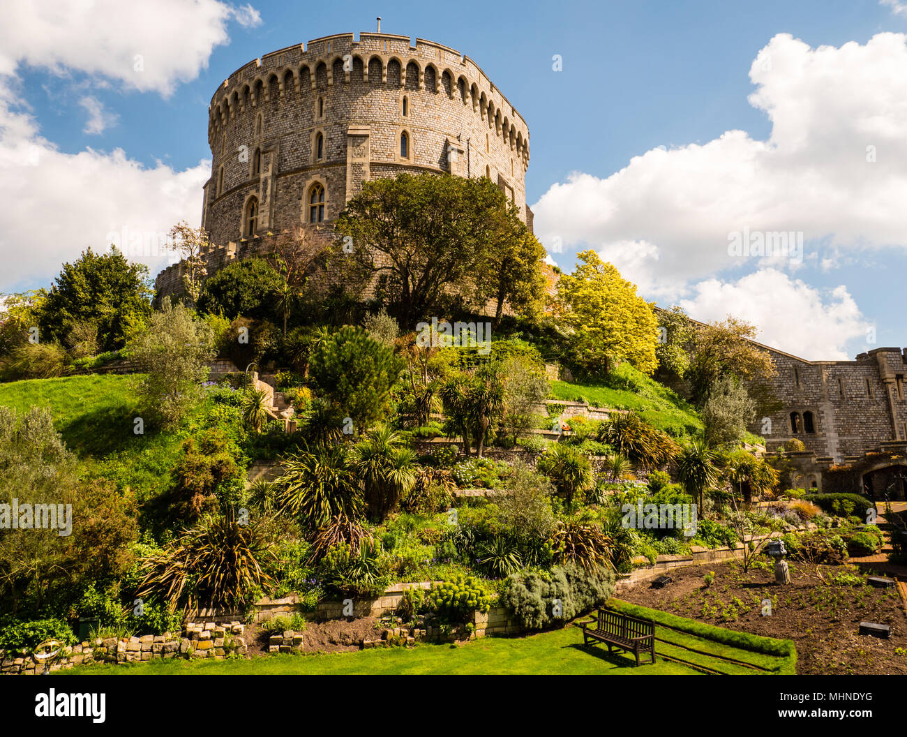 Round Tower, The Keep, Windsor Castle, Windsor, Berkshire