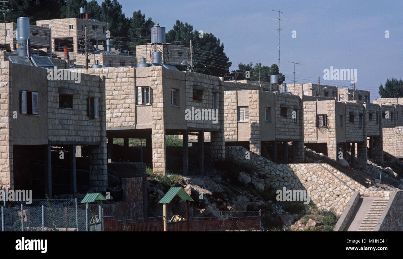 Palestinian housing, West bank, East Jerusalem, Israel - Palestinian