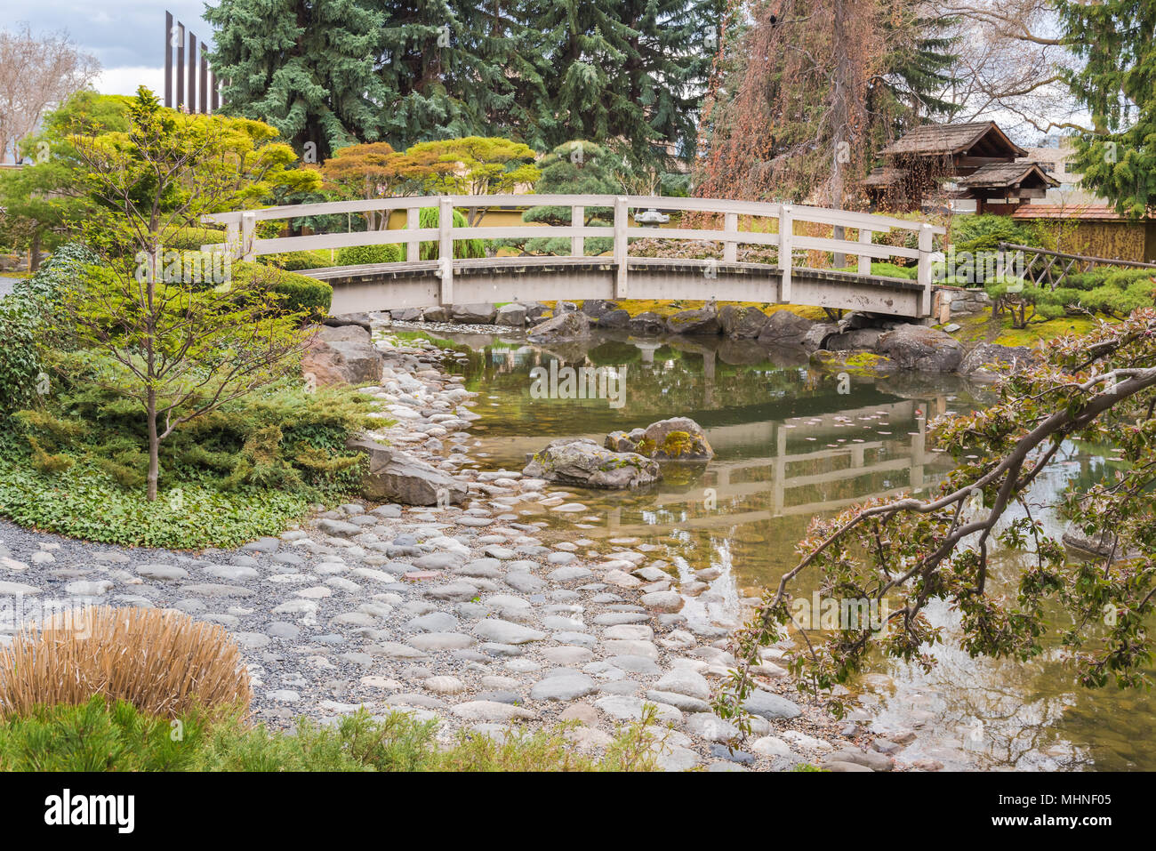 British columbia canada japanese garden kelowna okanagan okanagan