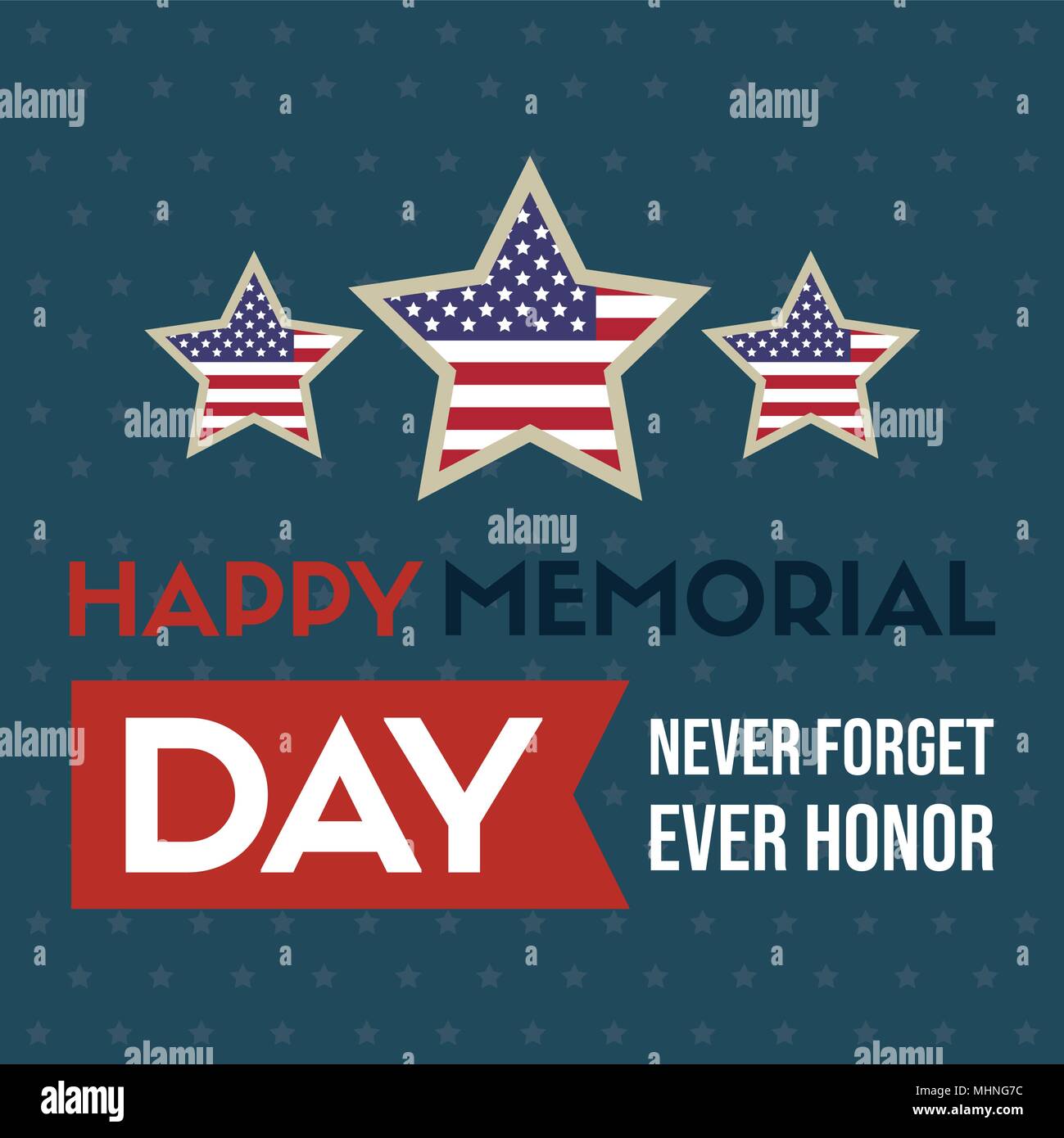 Happy memorial day background star and stripes Stock Vector Image & Art ...