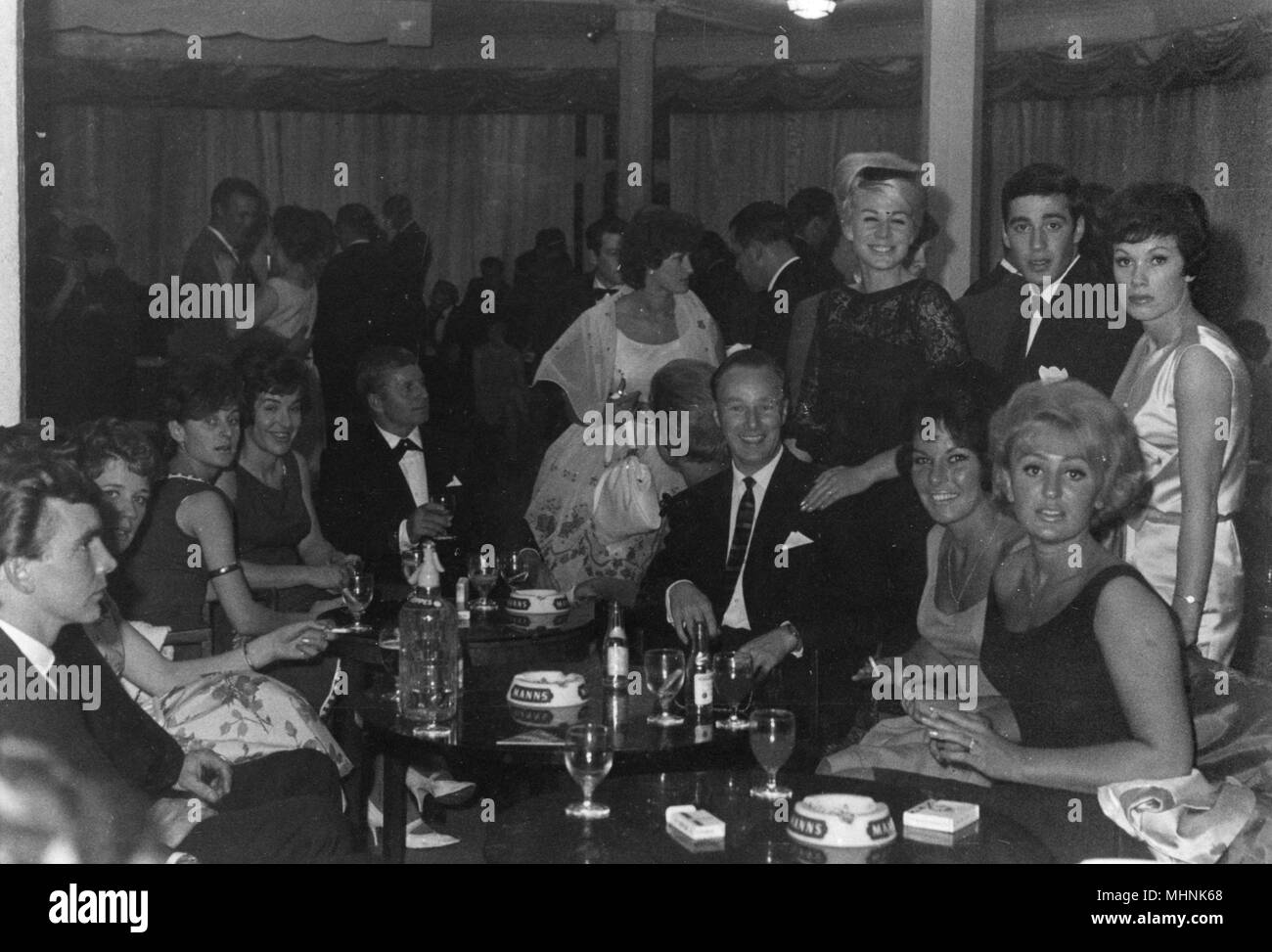 Synchronised Swimming Team end of season 'Artists' Ball' - Royal Exeter Hotel, Bournemouth, Dorset.     Date: 1962 Stock Photo