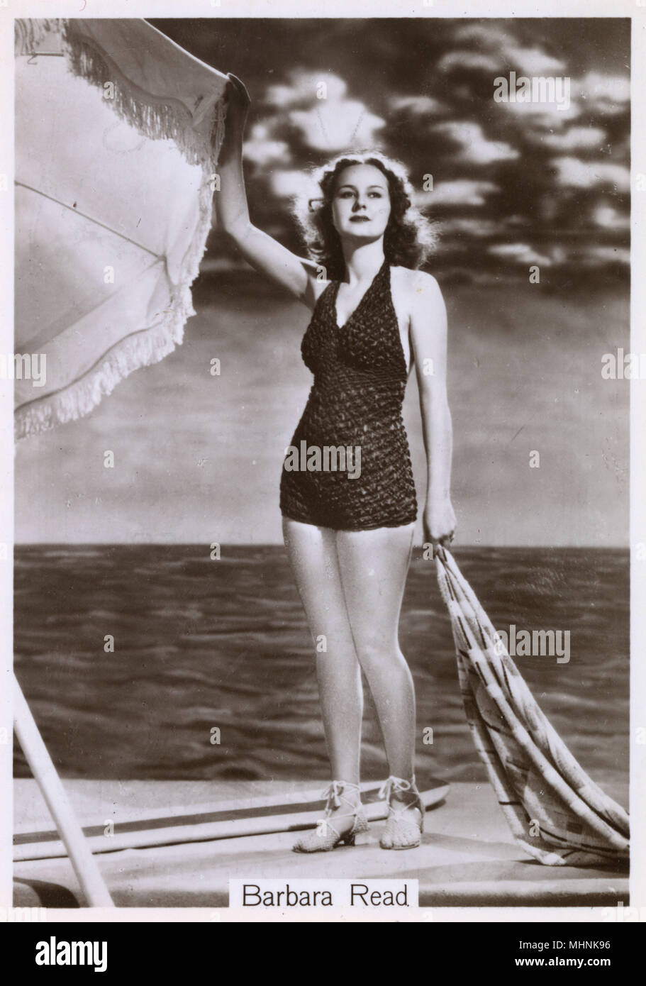 Barbara Read - Canadian-American film actress Stock Photo