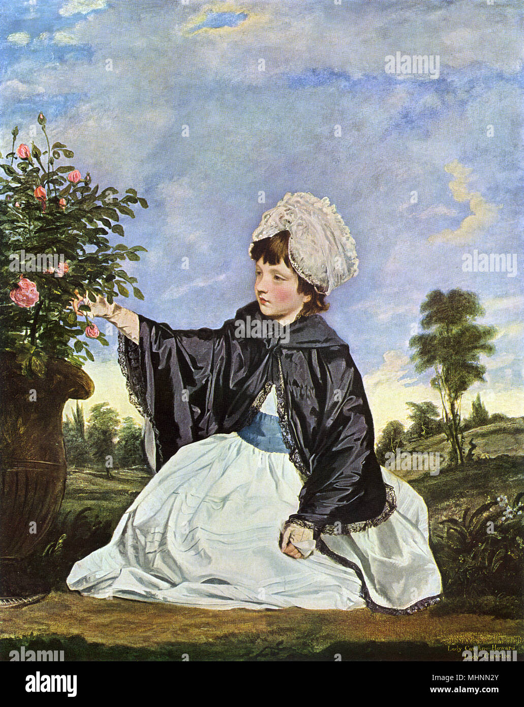 Lady Caroline Howard by Sir Joshua Reynolds Stock Photo
