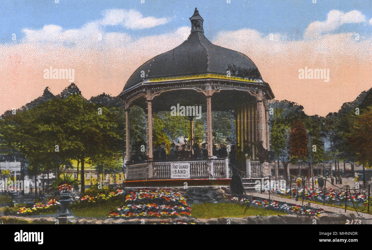 New Haven, Connecticut, USA - Bandstand, Savin Rock Park Stock Photo