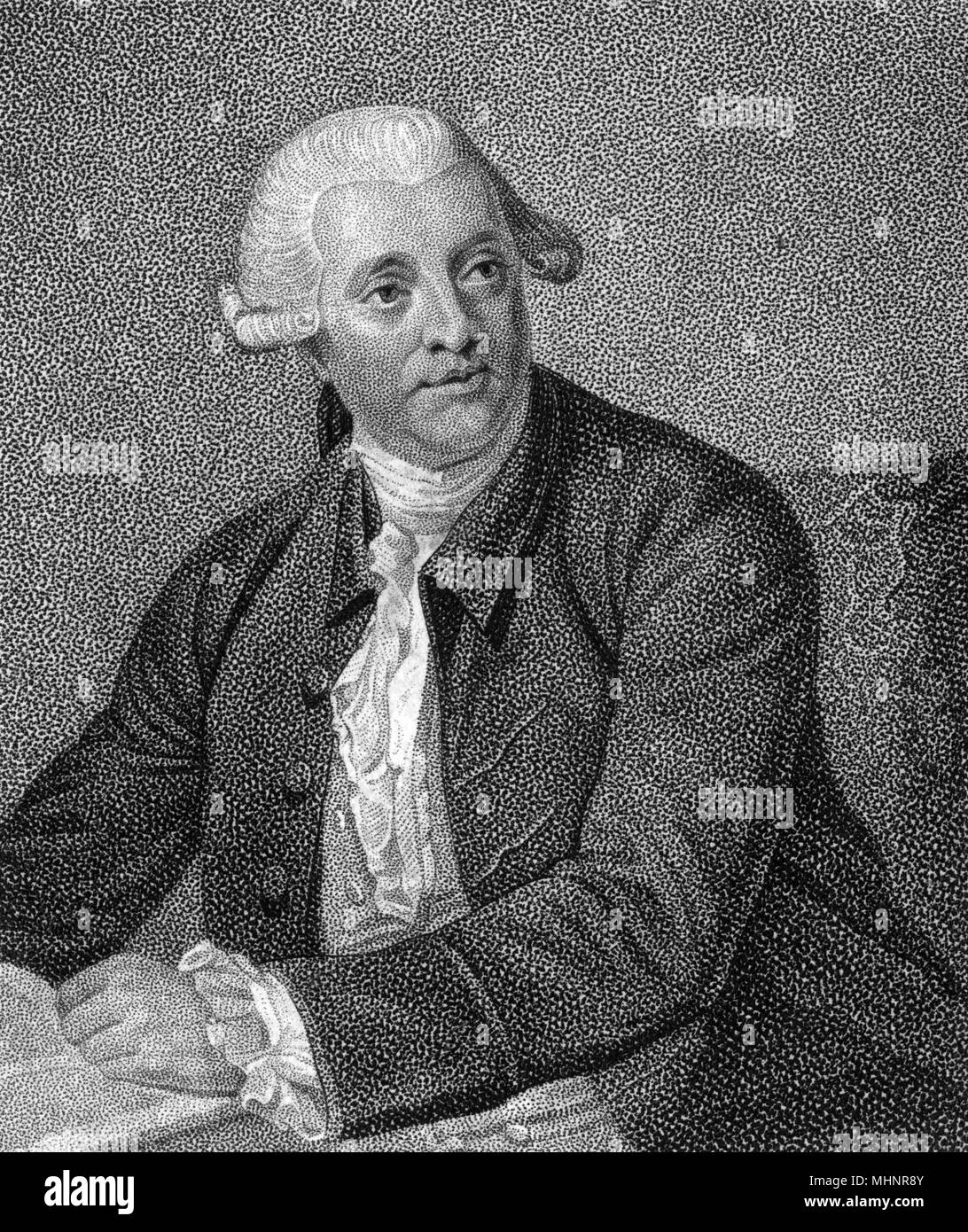 Arthur Murphy Author and Playwright Stock Photo Alamy