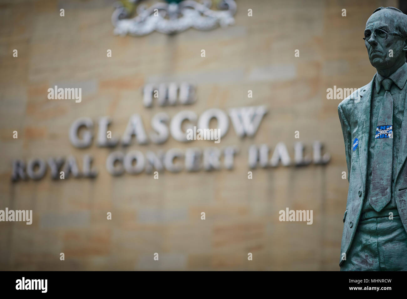 Glasgow in Scotland,  Royal Concert Hall Stock Photo