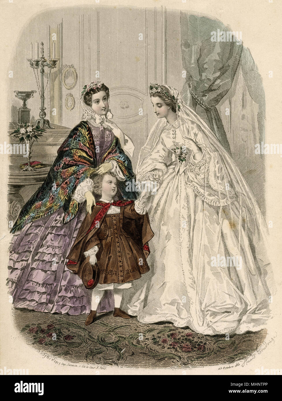High collar dress hi-res stock photography and images - Alamy