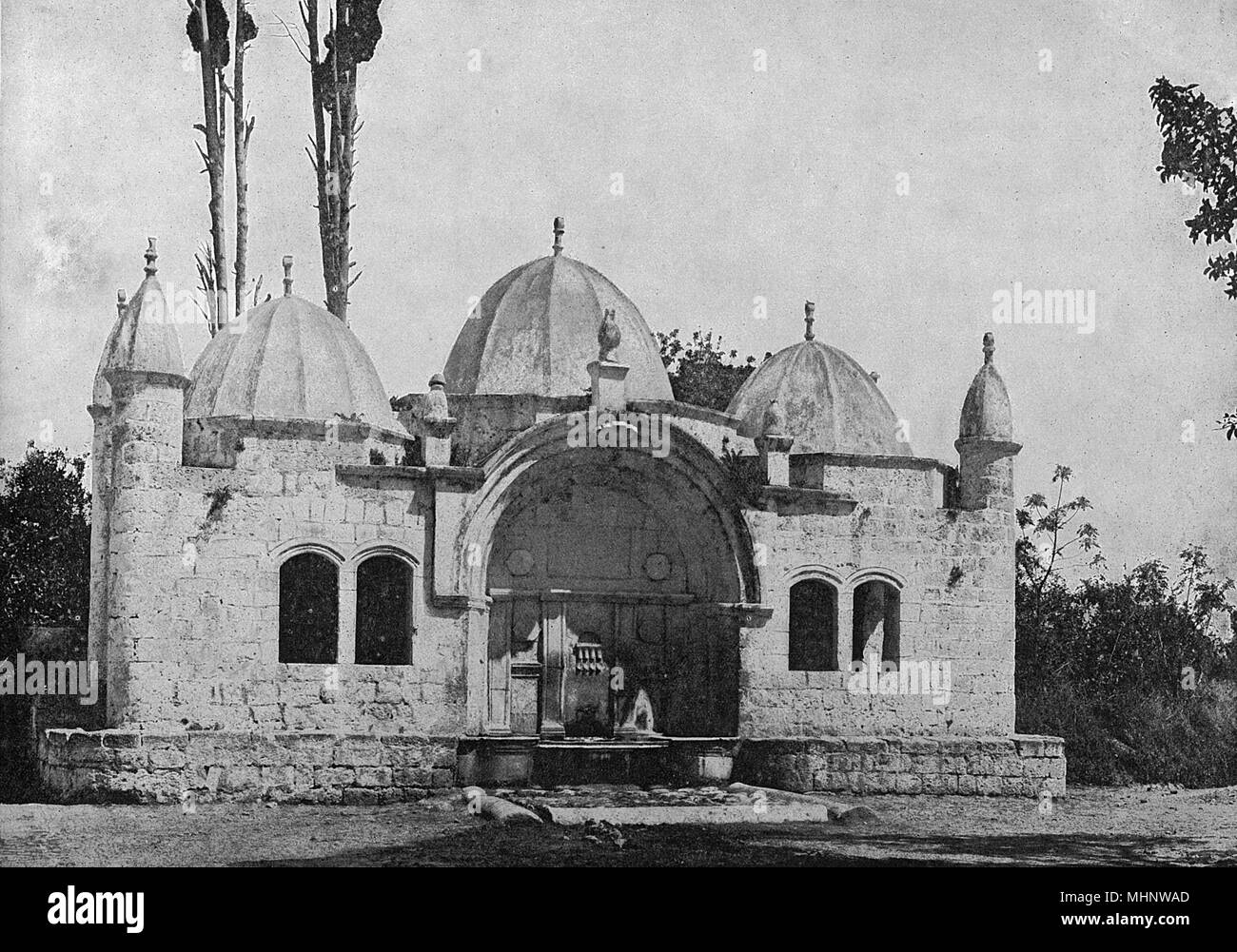 Site of the House of Tabitha, Joppa (Jaffa), Holy Land Stock Photo