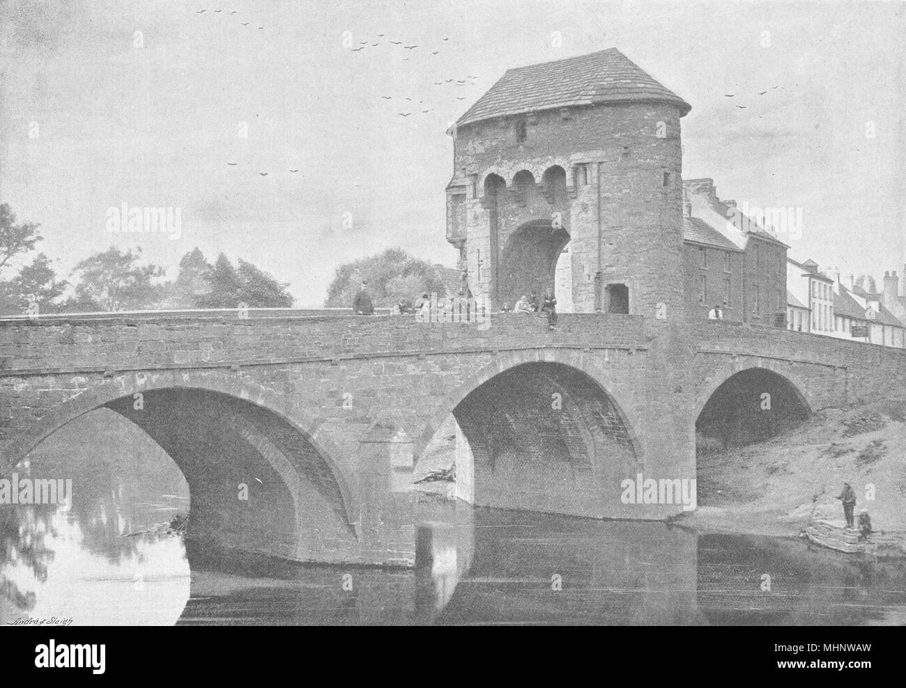 Wye gate Black and White Stock Photos & Images Alamy