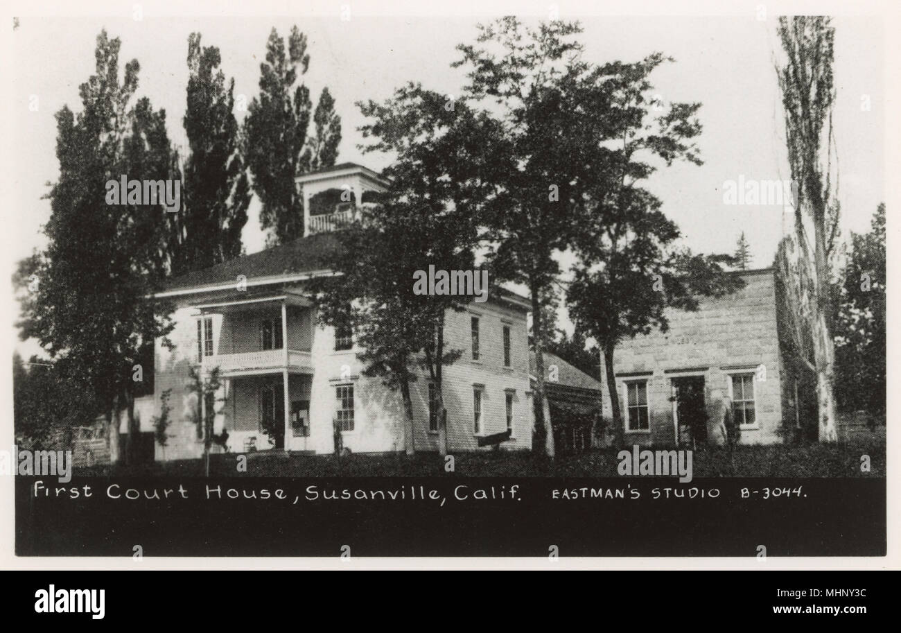 Court House, Susanville, Lassen County, California, USA Stock Photo Alamy