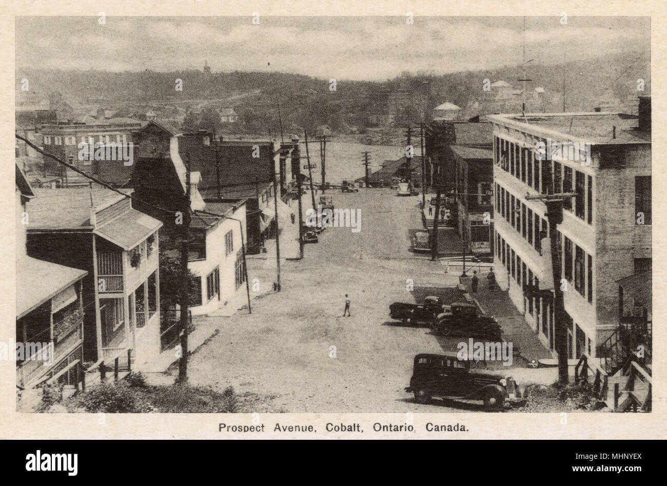 1907 Canada photo postcard Nipissing silver mine ore Cobalt Ontario