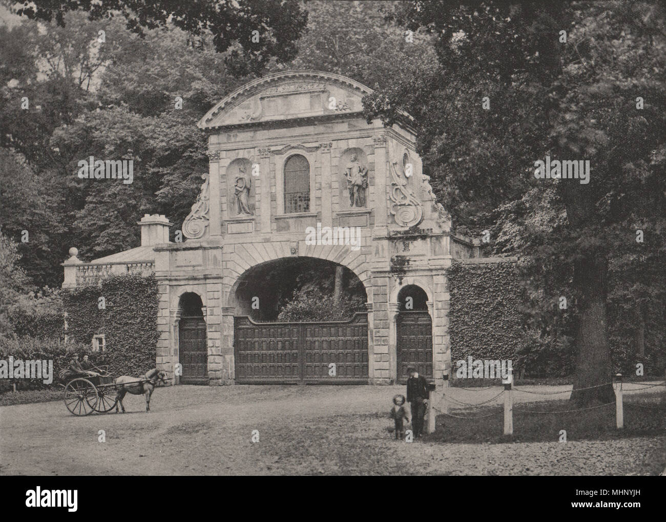 Temple Bar London 1896 Old Antique Vintage Print Picture Stock Photo Alamy