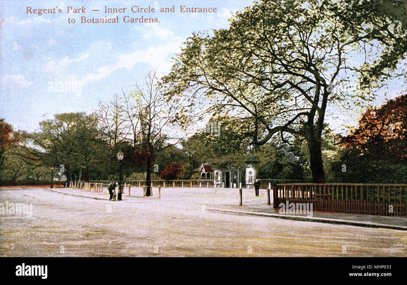 Inner Circle, Regents Park, London Stock Photo