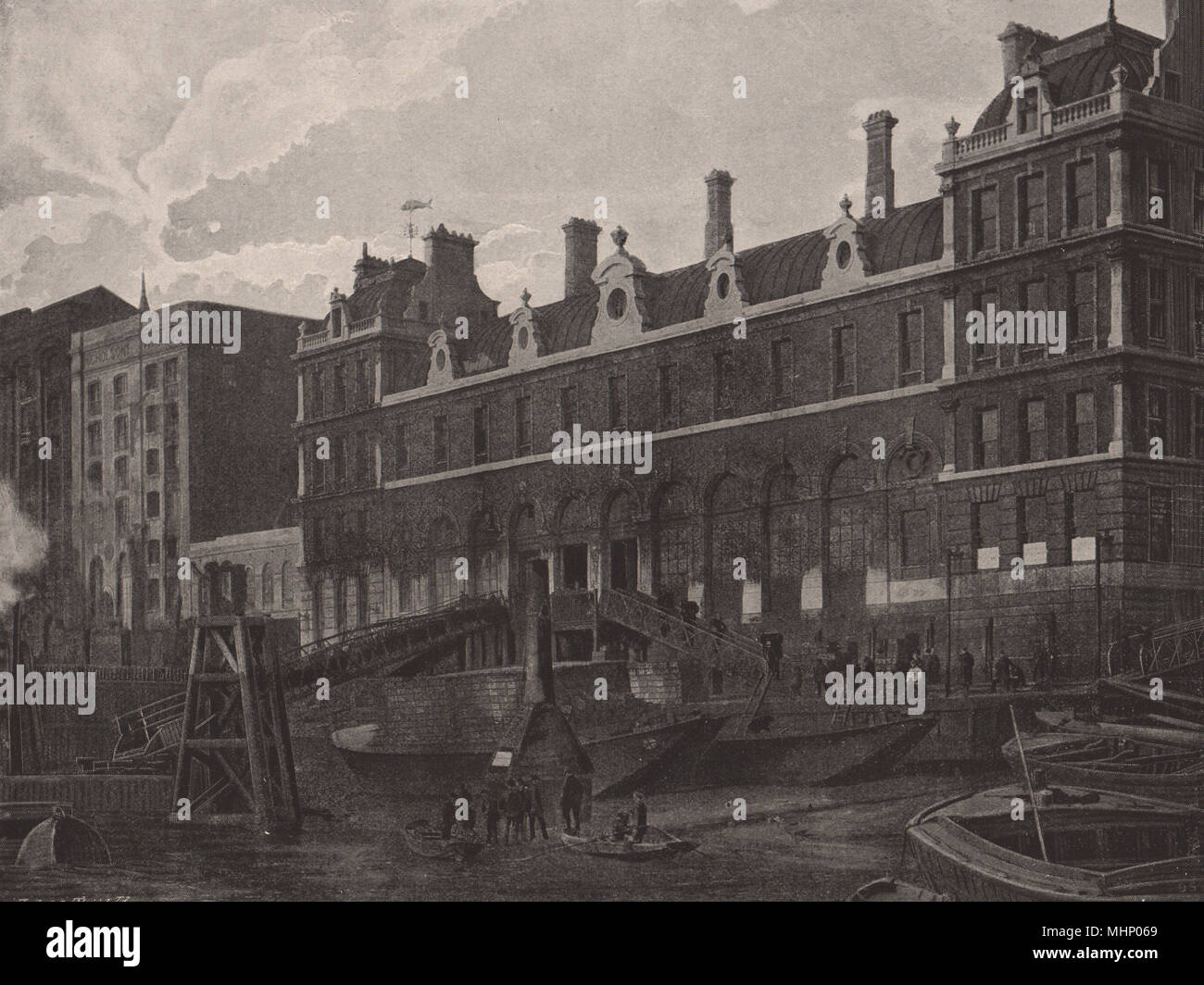 Billingsgate market 19th century hires stock photography and images