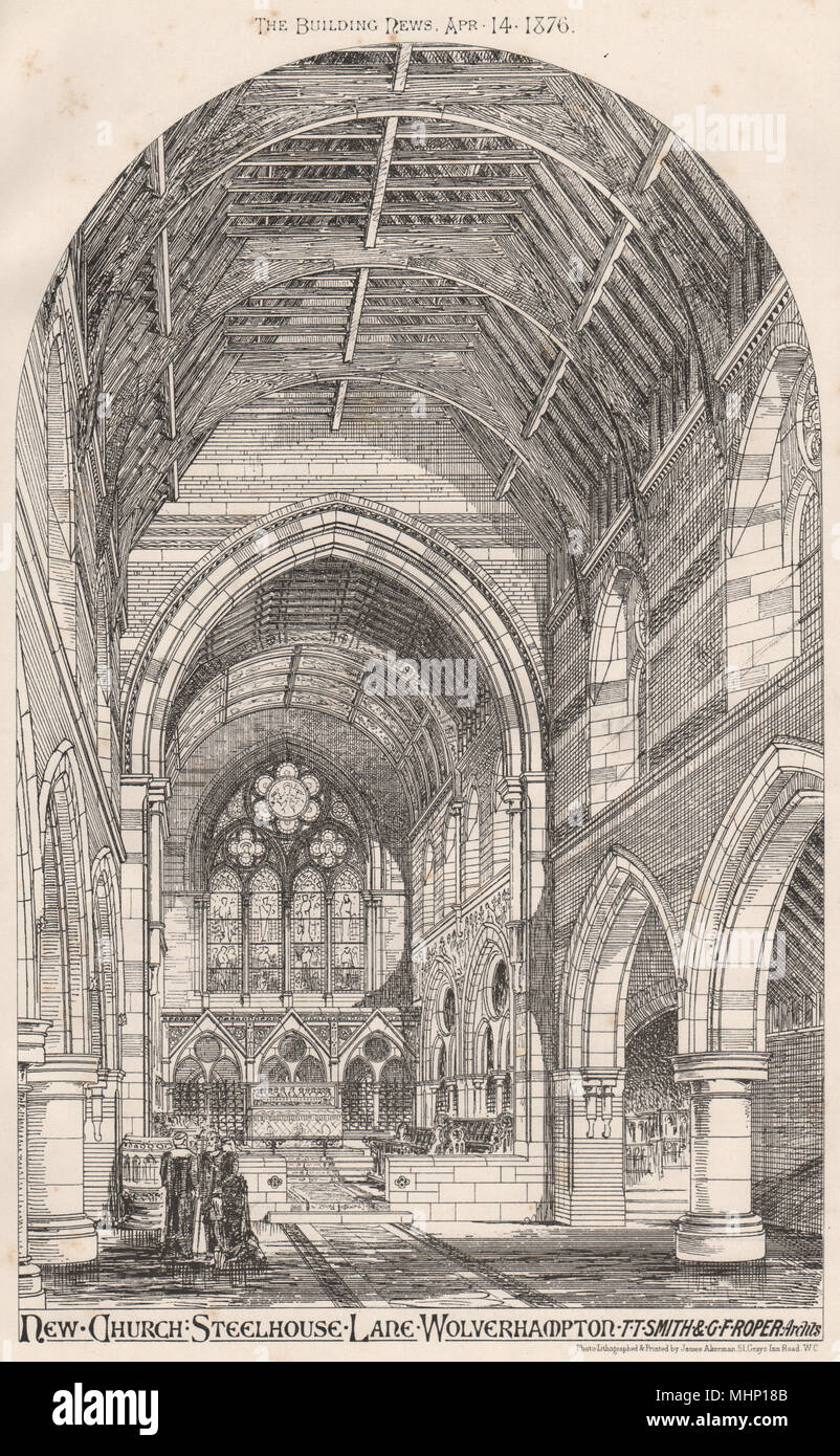 Steelhouse Lane church, Wolverhampton; Smith & Roper Archts