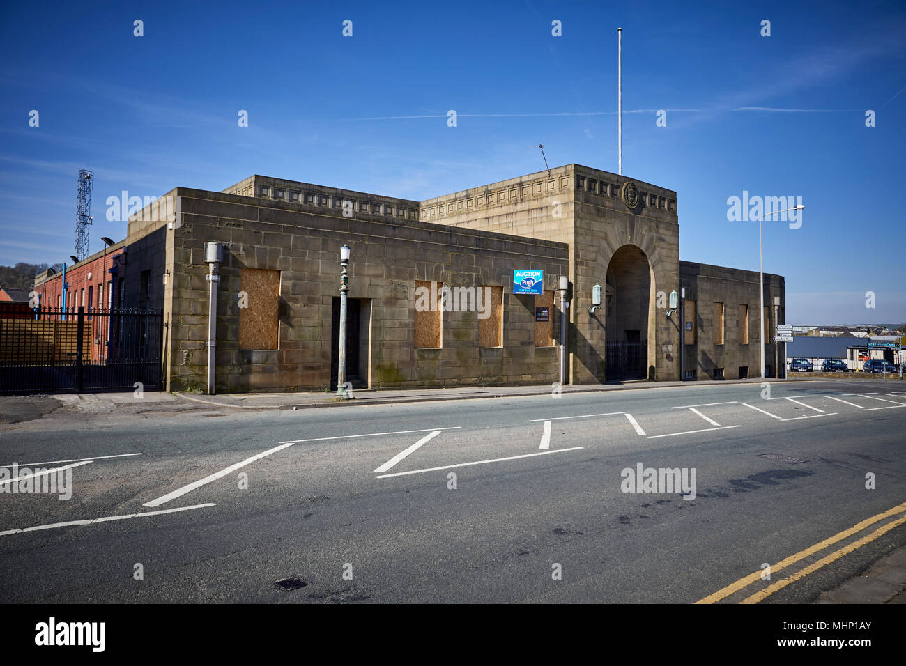 Former Accrington police station and magistrates court Manchester Road