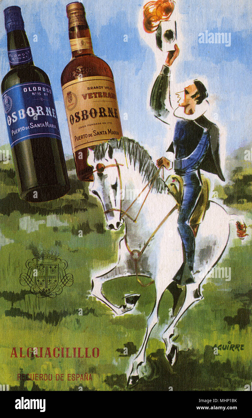 Osborne brandy advert hires stock photography and images Alamy