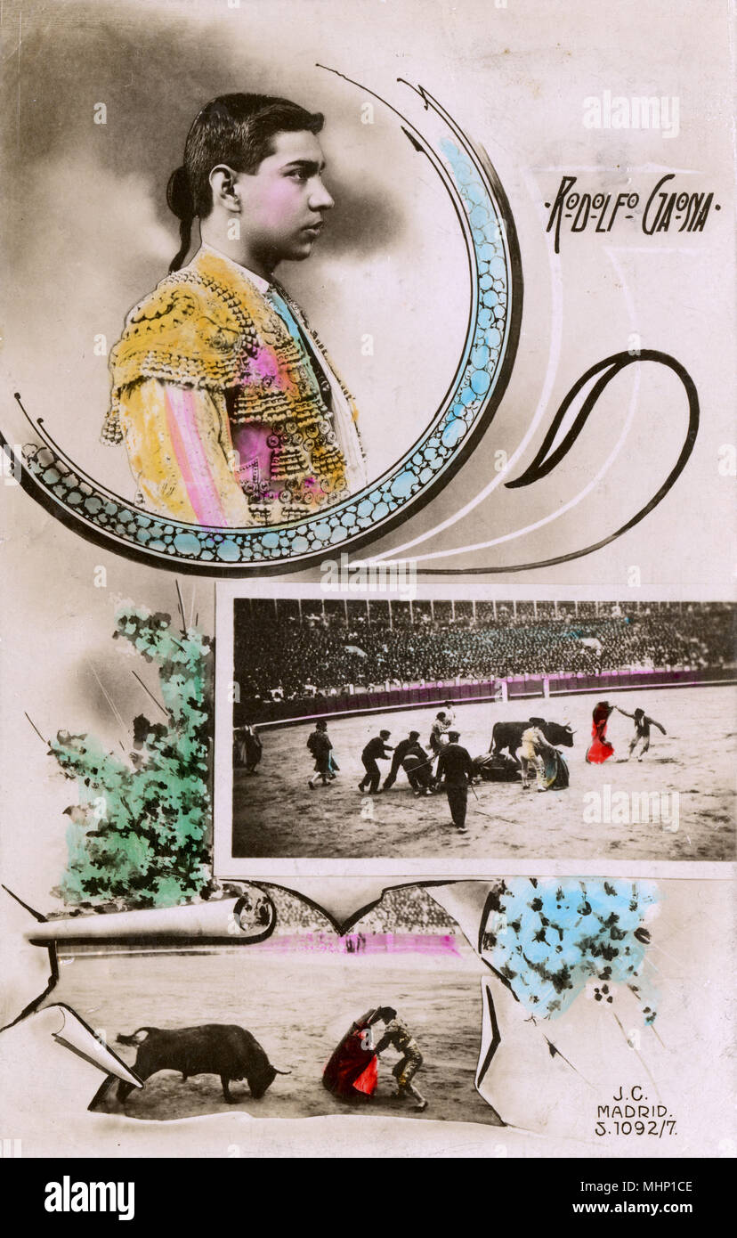 Rodolfo Gaona Jimenez, Mexican bullfighter Stock Photo Alamy